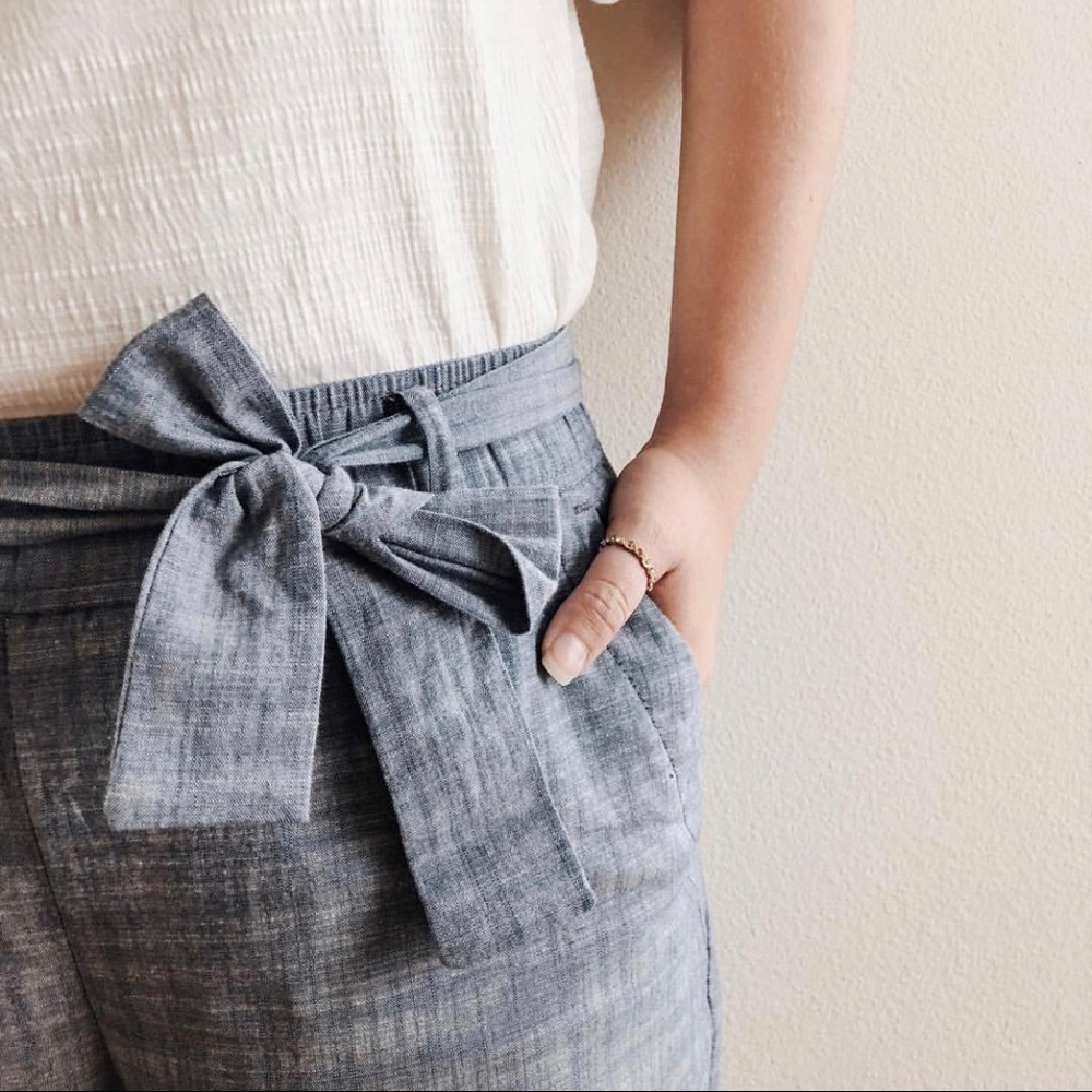 Zara Denim Lightweight Capri